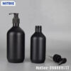 Chai dầu gội, sữa tắm dáng tròn bầu nhựa PET 300-500ml