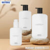 Chai dầu gội sữa tắm nhựa PET dáng trụ tròn bẹt 150-500ml