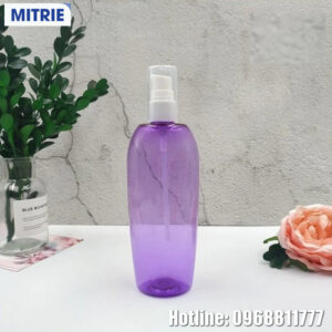 Chai nhựa PET đựng dầu gội sữa tắm 200-500ml