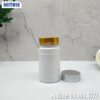 Chai nhựa PET đựng dược phẩm màu trắng sứ 100ml