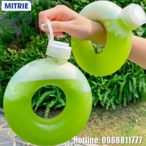 Chai nhựa PET đựng nước hình vòng tay 400-800ml