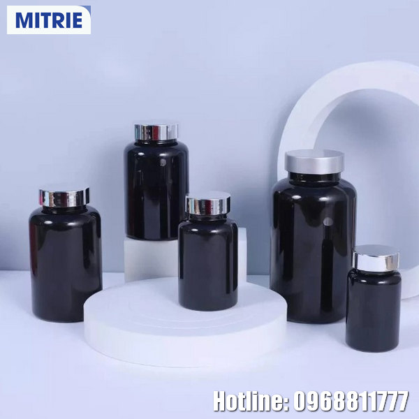 Chai nhựa PET đựng thuốc dạng viên 150ml