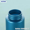 Chai nhựa PET đựng thuốc xi mạ màu xanh dương 100-180ml