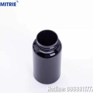 Chai nhựa PET màu đen 120ml