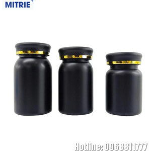 Chai nhựa PET màu đen 150-250ml