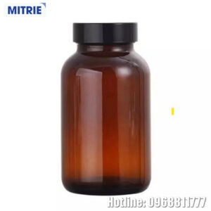 Chai nhựa PET màu nâu đựng TPCN 150ml