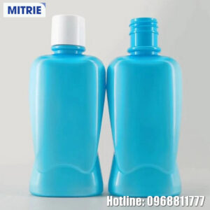 Chai nhựa PET màu xanh dương đựng thuốc nước 250ml