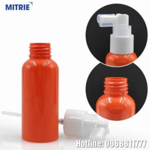 Chai nhựa PET xịt mũi họng 100ml