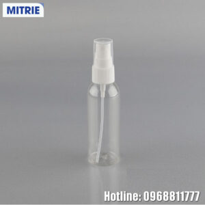 Chai Nhựa Pet Nắp Phun Sương 50ml