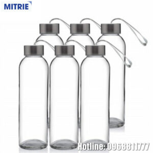 Chai Thủy Tinh Nắp Dây Xách 500ml
