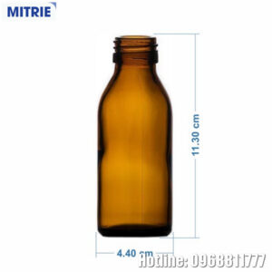 Chai thủy tinh đựng thực phẩm 100ml