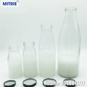 Chai Thủy Tinh Tròn 1000ml-1