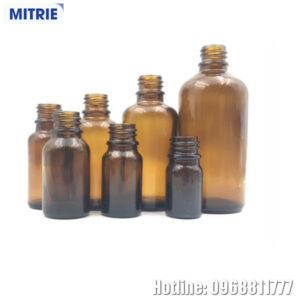 Chai Tinh Dầu Nâu 50ml