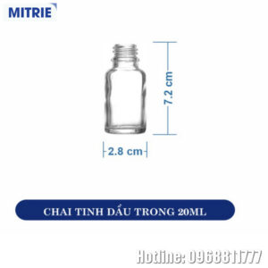 Chai Tinh Dầu Trong suốt 20ml-1