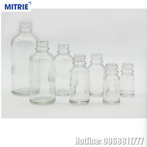 Chai đựng Tinh Dầu Trong suốt dung tích đa dạng