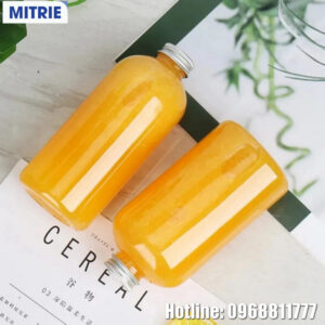 Chai nhựa PET dáng trụ tròn 500ml