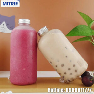 Chai nhựa PET dáng trụ tròn 500ml