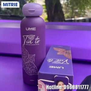 Chai nhựa màu tím 150ml đựng dung dịch vệ sinh phụ nữ