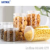 Hũ Nhựa PET Nắp Nhôm Hình Trụ 600ml
