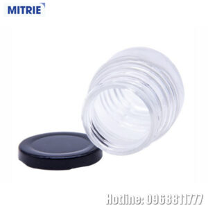 Hũ Thủy Tinh Trong Suốt Dáng Ong 200ml