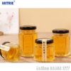 Hũ Thủy Tinh Lục Giác Trong Suốt 85ml