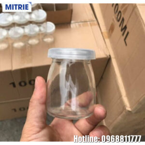Hũ Thủy Tinh Pudding 100ml-1
