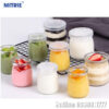 Hũ Thủy Tinh Trong Suốt Pudding 200ml