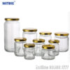 Hũ Thủy Tinh Trong Suốt Dáng Trụ Tròn 500ml