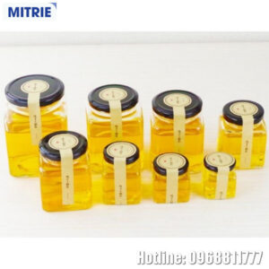 Hũ Thủy Tinh Trong Suốt Dáng Vuông 85ml