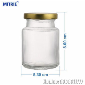 Hũ Yến Thủy Tinh 100ml