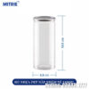 Hũ nhựa PET nắp nhôm xé 1100ml đựng thực phẩm khô
