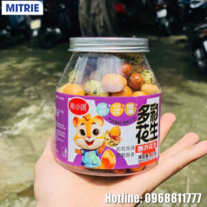 Hũ nhựa trong nắp vặn đựng kẹo