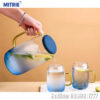 Bình thủy tinh xanh ngọc 1,5L và 4 ly uống nước 280ML