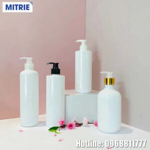 chai nhựa PET mỹ phẩm dầu gội sữa tắm 500ml-6