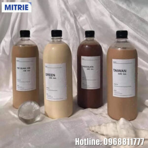 Chai nhựa vai bầu 1 lít nắp vặn chắc chắn