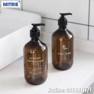 Chai nhựa Pet mỹ phẩm vai bầu