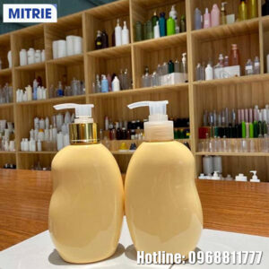 chai sữa tắm dáng bầu đáng yêu 300ml-500ml