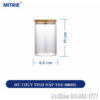 Lọ Thủy Tinh Nắp Gỗ Tre 265ml