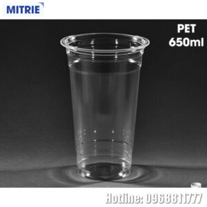 Ly nhựa PET 650ml
