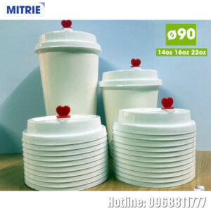 Nắp nút tim phi 90 nhựa PP