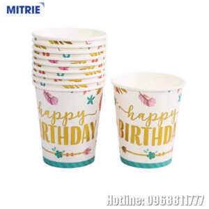 Cốc giấy sinh nhật / Ly giấy sinh nhật