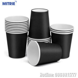 Cốc/Ly giấy màu đen