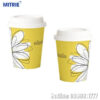 Ly/Cốc giấy màu vàng