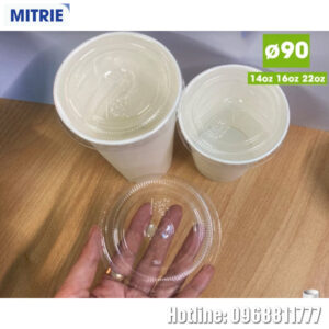 Nắp bằng phi 90 nhựa PP