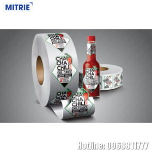 In decal tem nhãn thực phẩm