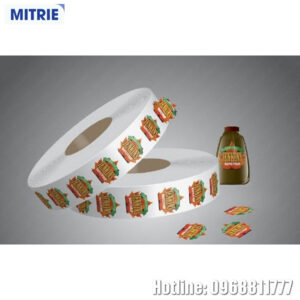 In decal tem nhãn thực phẩm