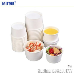 tô giấy trắng dùng 1 lần